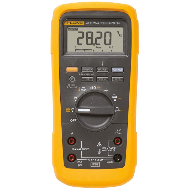 مولتی متر دیجیتال فلوک مدل Fluke 28 II TRMS